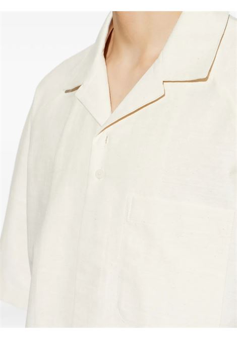 camicia romarin mc uomo off-white JACQUEMUS | SHM00573AW00731110