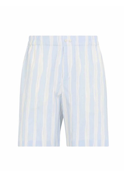 le short calecon man blue and beige JACQUEMUS | SOM00539AW006913GT