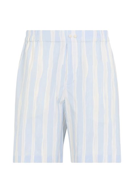 le short calecon man blue and beige JACQUEMUS | SOM00539AW006913GT