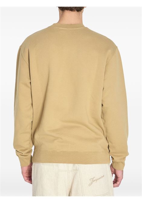 le sweatshirt gros grain man dark beige JACQUEMUS | SSM00206AJ00126180