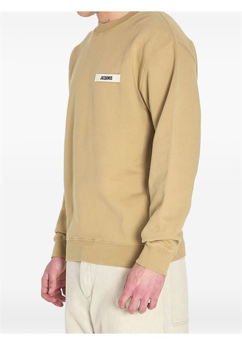 le sweatshirt gros grain man dark beige JACQUEMUS | SSM00206AJ00126180