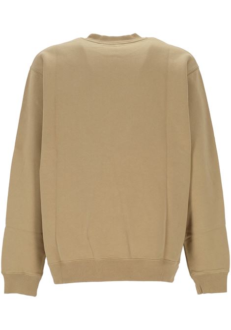 felpa le sweatshirt gros grain uomo beige scuro JACQUEMUS | SSM00206AJ00126180