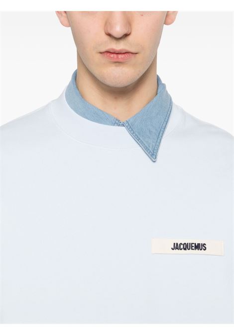 le sweatshirt gros grain man light blue JACQUEMUS | SSM00206AJ00126321
