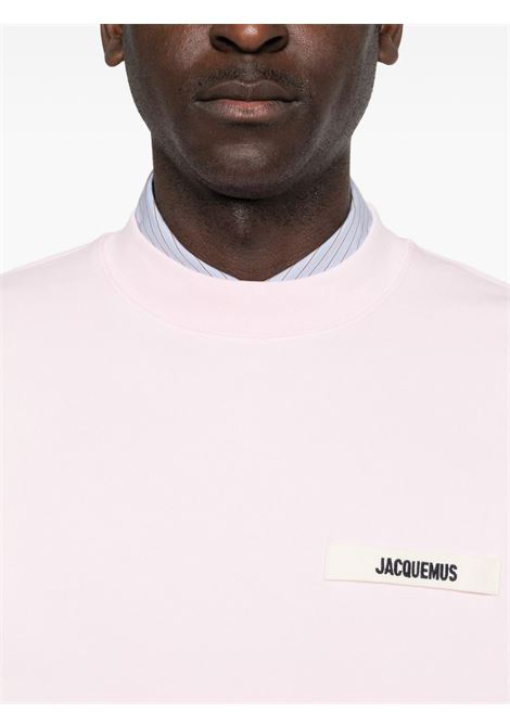 le sweatshirt gros grain man pink JACQUEMUS | SSM00206AJ00126431