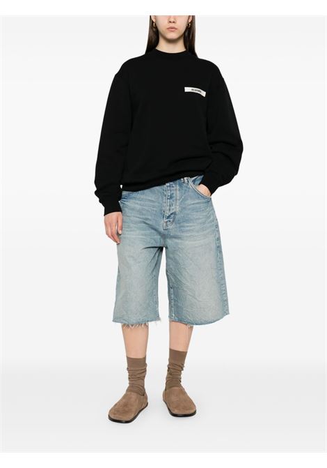 le sweatshirt gros grain man black JACQUEMUS | SSM00206AJ00126990