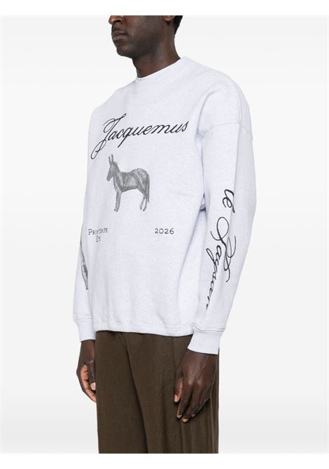 le sweatshirt ane man grey JACQUEMUS | SSM00314AJ001749DS