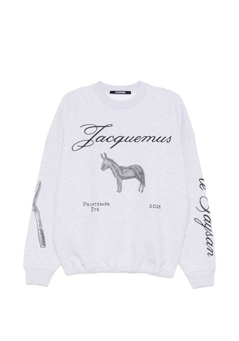 le sweatshirt ane man grey JACQUEMUS | SSM00314AJ001749DS