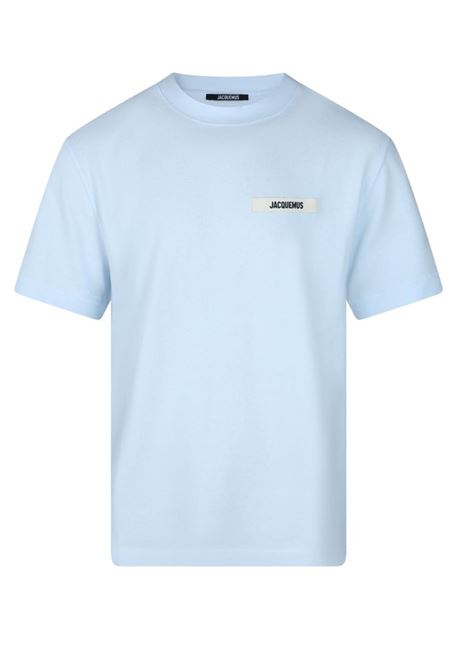 t-shirt le gros grain uomo azzurra JACQUEMUS | TSM00133AJ00226321