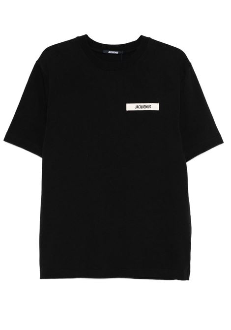 t-shirt le gros grain uomo nera JACQUEMUS | TSM00133AJ00226990