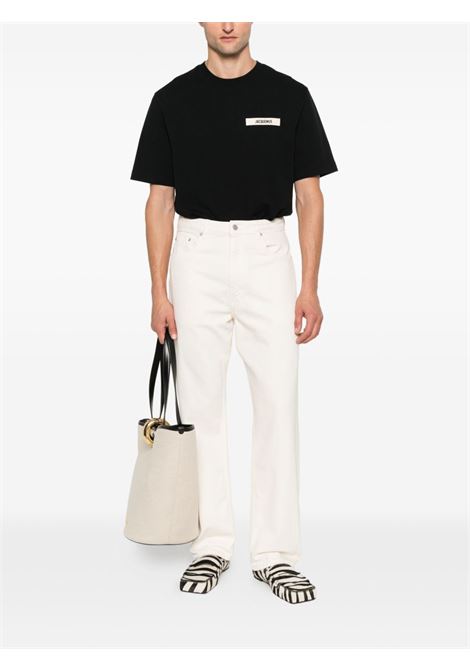t-shirt le gros grain uomo nera JACQUEMUS | TSM00133AJ00226990