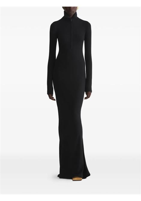 jersey column dress woman black MUGLER | 26P1RO181560291999
