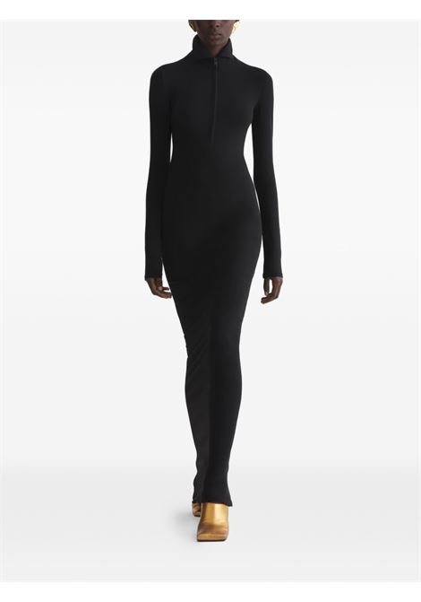 jersey column dress woman black MUGLER | 26P1RO181560291999