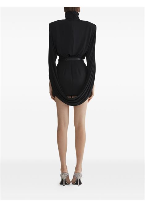 cascade tunic top woman black MUGLER | 26P1TO086060301999