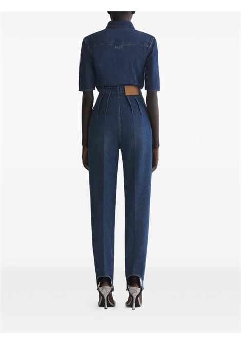 jeans denim sigarette stirrup donna blue MUGLER | 26P6PA05342116142