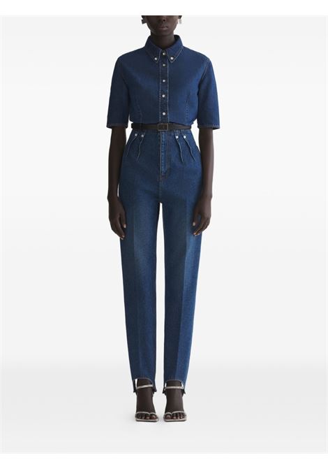 jeans denim sigarette stirrup donna blue MUGLER | 26P6PA05342116142