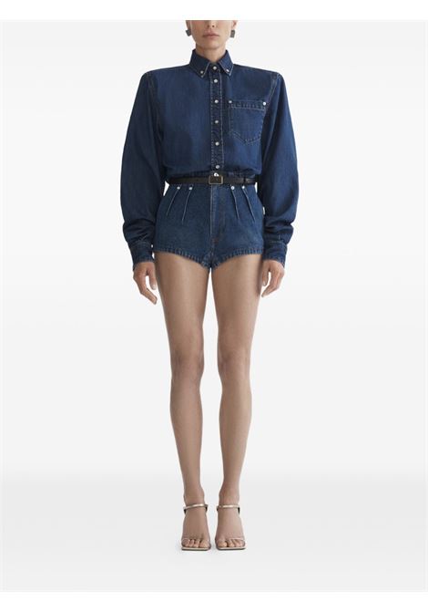 pantaloncini denim teilored donna blu MUGLER | 26P6PA05352116142