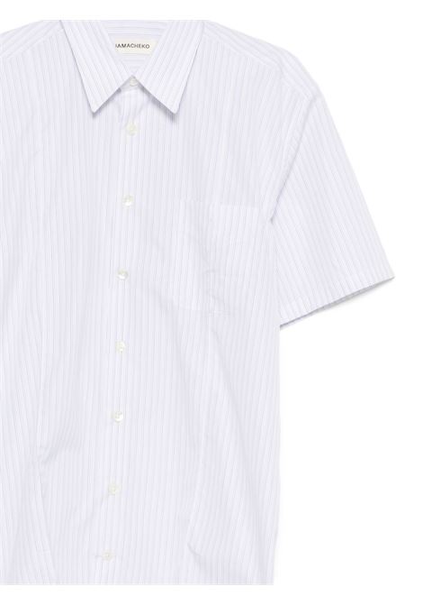 camicia maniche corte cordelia uomo bianca NAMACHEKO | NS26-408W-N14969108