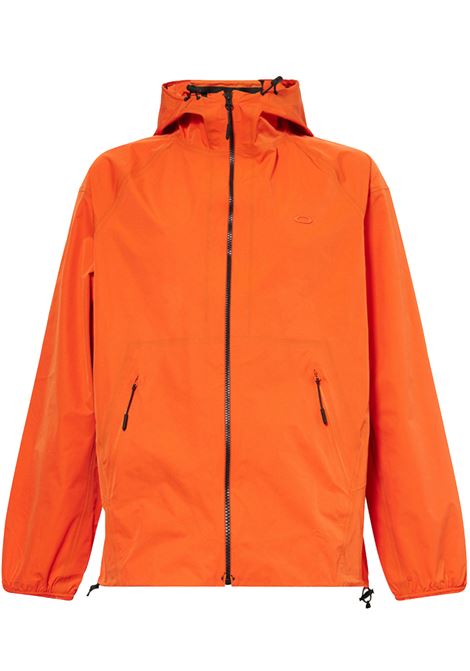 giacca windbreaker aviator uomo arancione OAKLEY | FOA40788240O