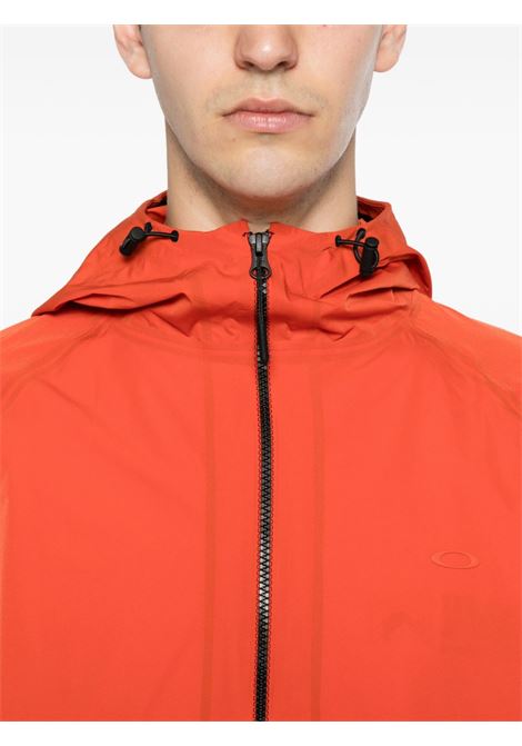 giacca windbreaker aviator uomo arancione OAKLEY | FOA40788240O