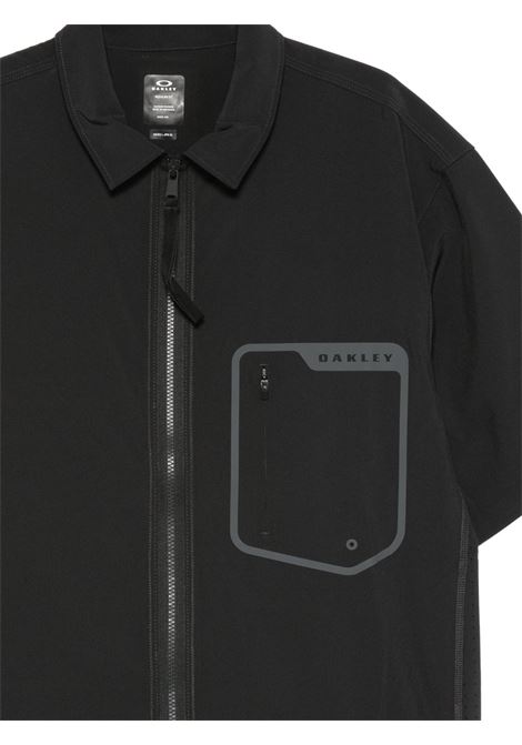 waterscape shirt man black OAKLEY | FOA407955021