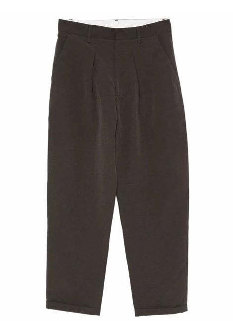 fold tailored pants man brown RANRA | AMSS26PA01110C701