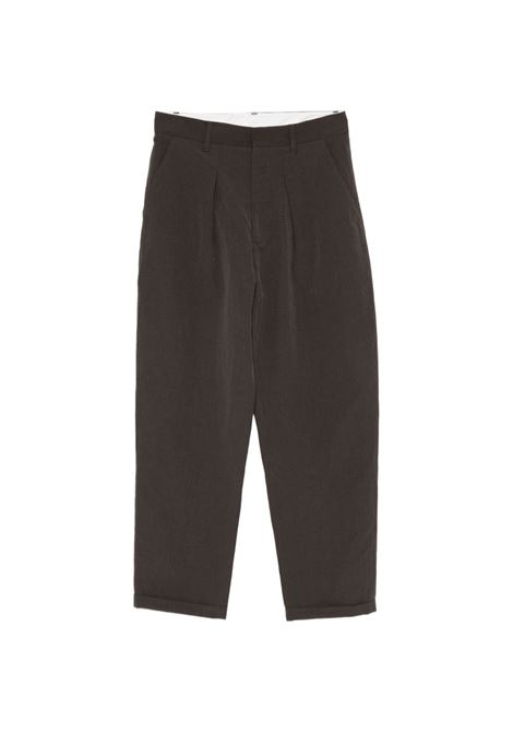 pantaloni fold tailored uomo marroni RANRA | AMSS26PA01110C701