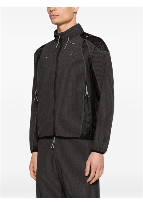 giacca a vento numb pinstriped hood uomo nera ROA | YBMW007FA07BLK0001