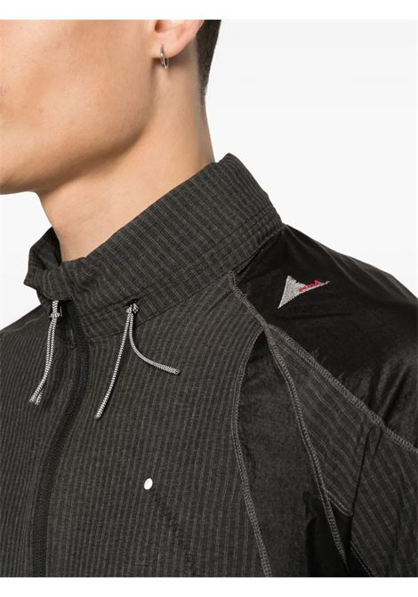 giacca a vento numb pinstriped hood uomo nera ROA | YBMW007FA07BLK0001