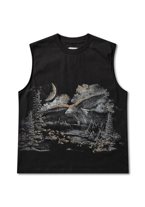 fai sleeveless tee man black ROA | YBMW021JY02BLK0020