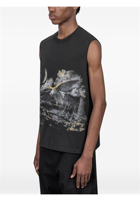 t-shirt fai uomo nera ROA | YBMW021JY02BLK0020