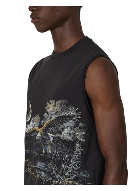 fai sleeveless tee man black ROA | YBMW021JY02BLK0020