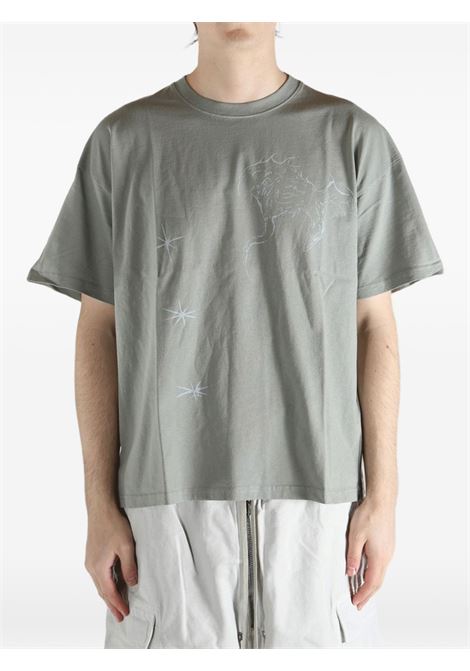 t-shirt ryli uomo grigia ROA | YBMW079JY07GRY0001