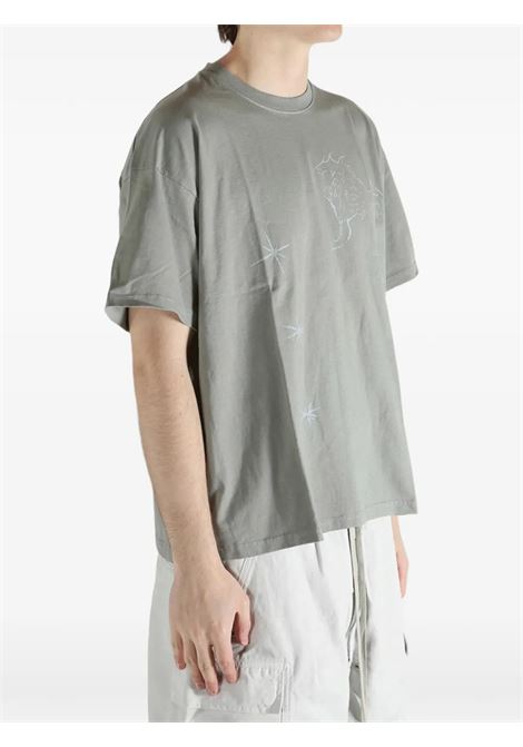 t-shirt ryli uomo grigia ROA | YBMW079JY07GRY0001