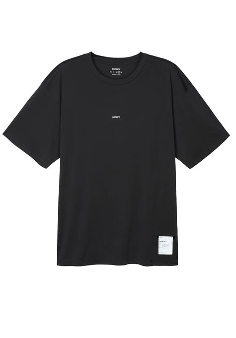 t-shirt auralite uomo nera SATISFY | 1100000001
