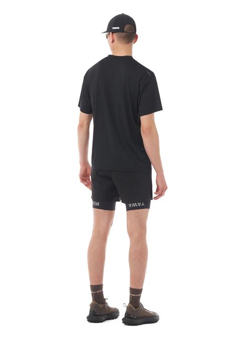 t-shirt auralite uomo nera SATISFY | 1100000001