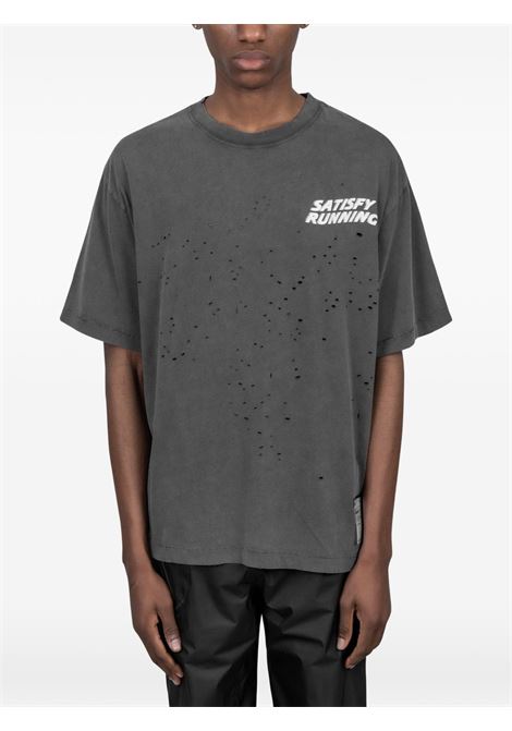 mothtech tee man black SATISFY | 1100600A08