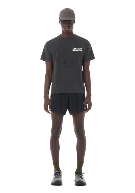 t-shirt mothtech uomo nera SATISFY | 1100600A08