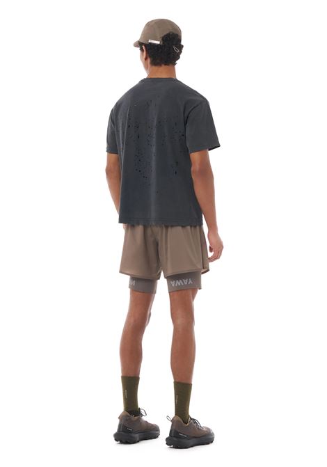 t-shirt mothtech uomo nera SATISFY | 1100600A16