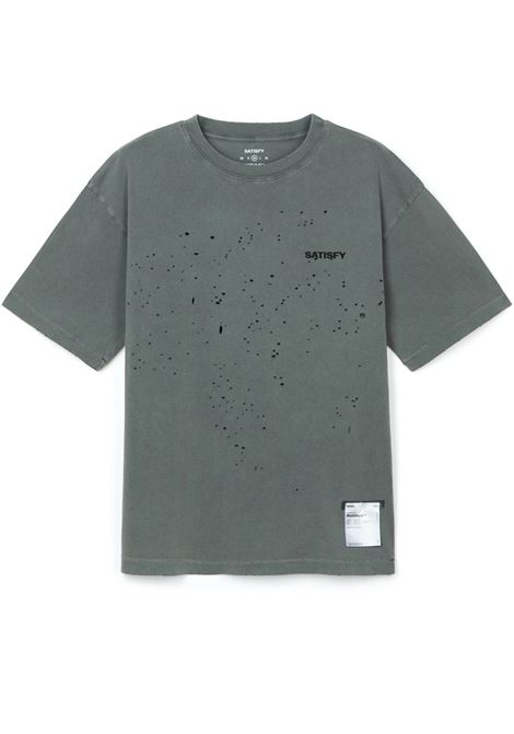 t-shirt mothtech muscle uomo nera SATISFY | 1100601A02