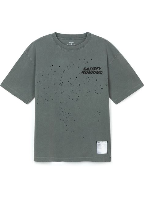 t-shirt mothtech uomo nera SATISFY | 1100601A08