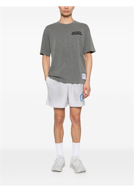 mothtech tee man black SATISFY | 1100601A08