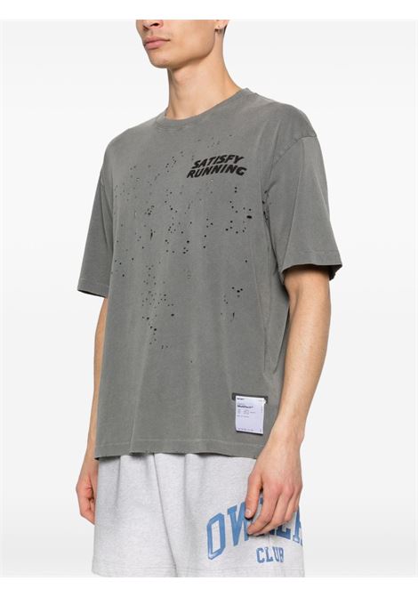 mothtech tee man black SATISFY | 1100601A08