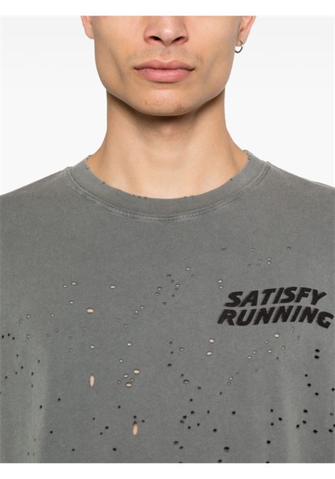 mothtech tee man black SATISFY | 1100601A08