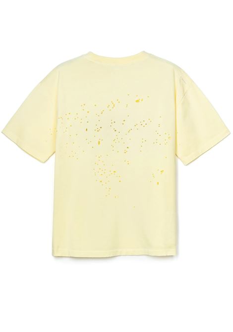 t-shirt mothtech uomo gialla SATISFY | 1100641A04