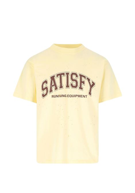 mothtech tee man yellow SATISFY | 1100641A04
