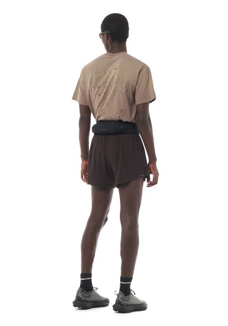 t-shirt mothtech muscle uomo beige scuro SATISFY | 1100691E02