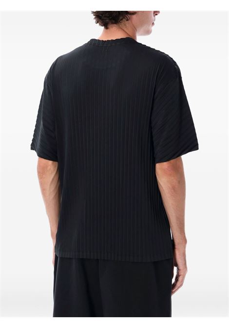 auralite plated t-shirt man black SATISFY | 1104300001