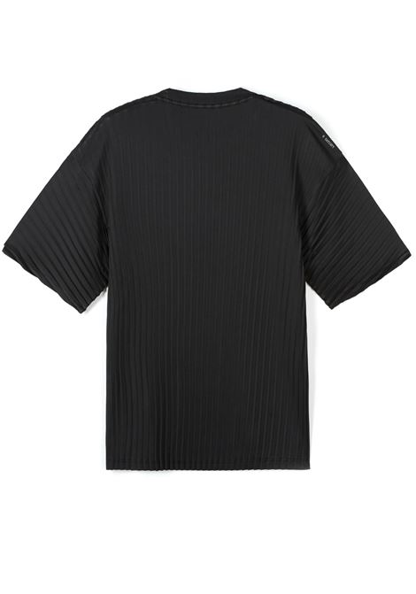 t-shirt auralite plated uomo nera SATISFY | 1104300001