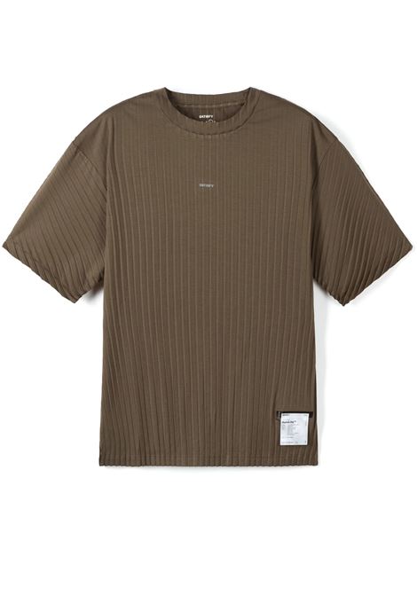 t-shirt auralite plated uomo oliva SATISFY | 1104350601