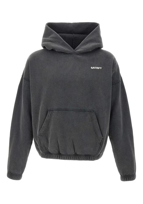 softcell hoodie man black SATISFY | 1104600A02